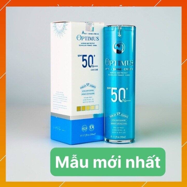 Kem chống nắng Thanh Mộc Hương Optimus Anti Shine SPF 50++ mẫu mới loại 50ml hàng công ty
