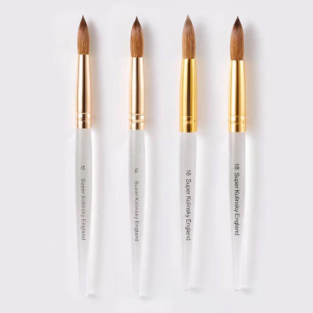 Cọ đắp bột lông chồn hàng cao cấp size 12-14-16