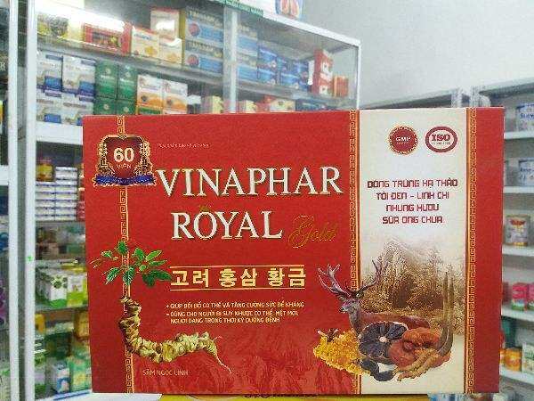 Vinaphar Royal bồi bổ sức khỏe hộp 60 viên