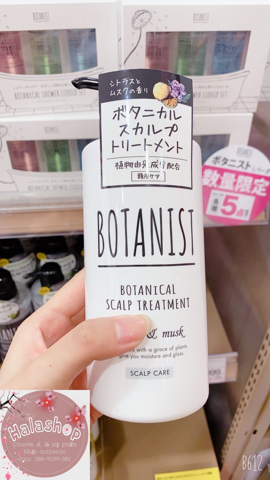 Set dầu gội- xả Botanist 490ml