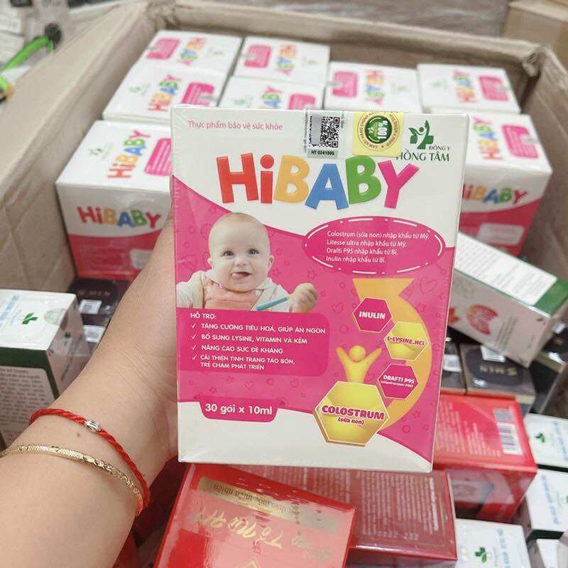 SIRO HIBABY [CAM KẾT CHÍNH HÃNG] HỘP 20 GÓI