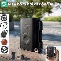 Mijia | Máy Bơm Không Khí Điện Cầm Tay Mini Mijia 150PSI Có Màn Hình Kỹ Thuật Số, Pin 2000mAh, Dụng Cụ Bơm Xe Đạp Ngoài Trời