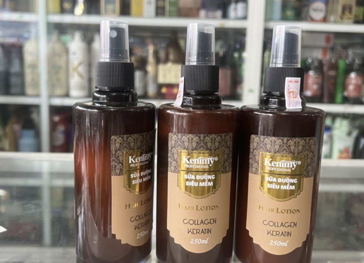 Xịt dưỡng tóc KENYMY, xịt dưỡng keratin kenymy 250ml
