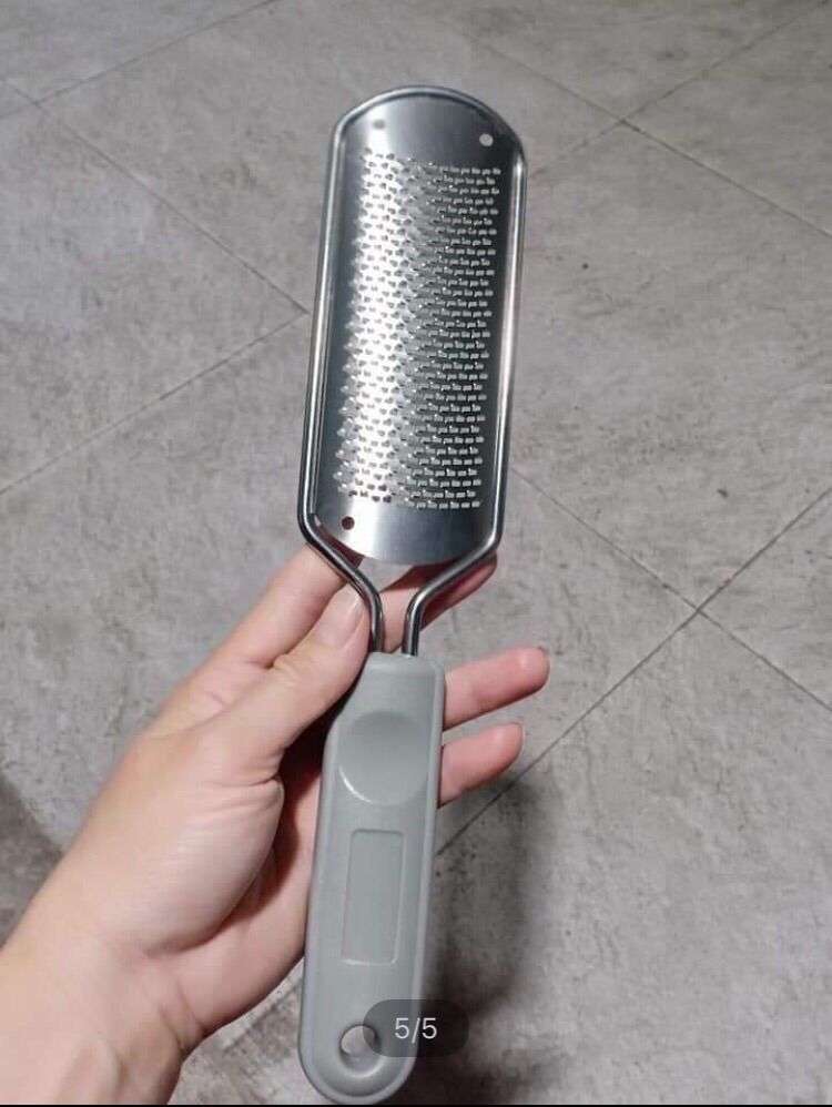 Chà gót chân, dụng cụ Chà gót chân inox