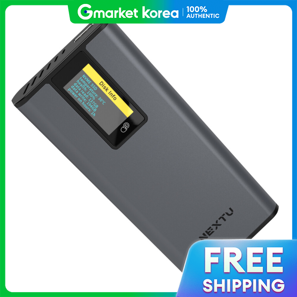 NEXTU | Haroun/M2351G2-Combo Display Nvme Ngff Compatible M.2 External Ssd Case Giá 673,800 Đồng*Miễn phí vận chuyển