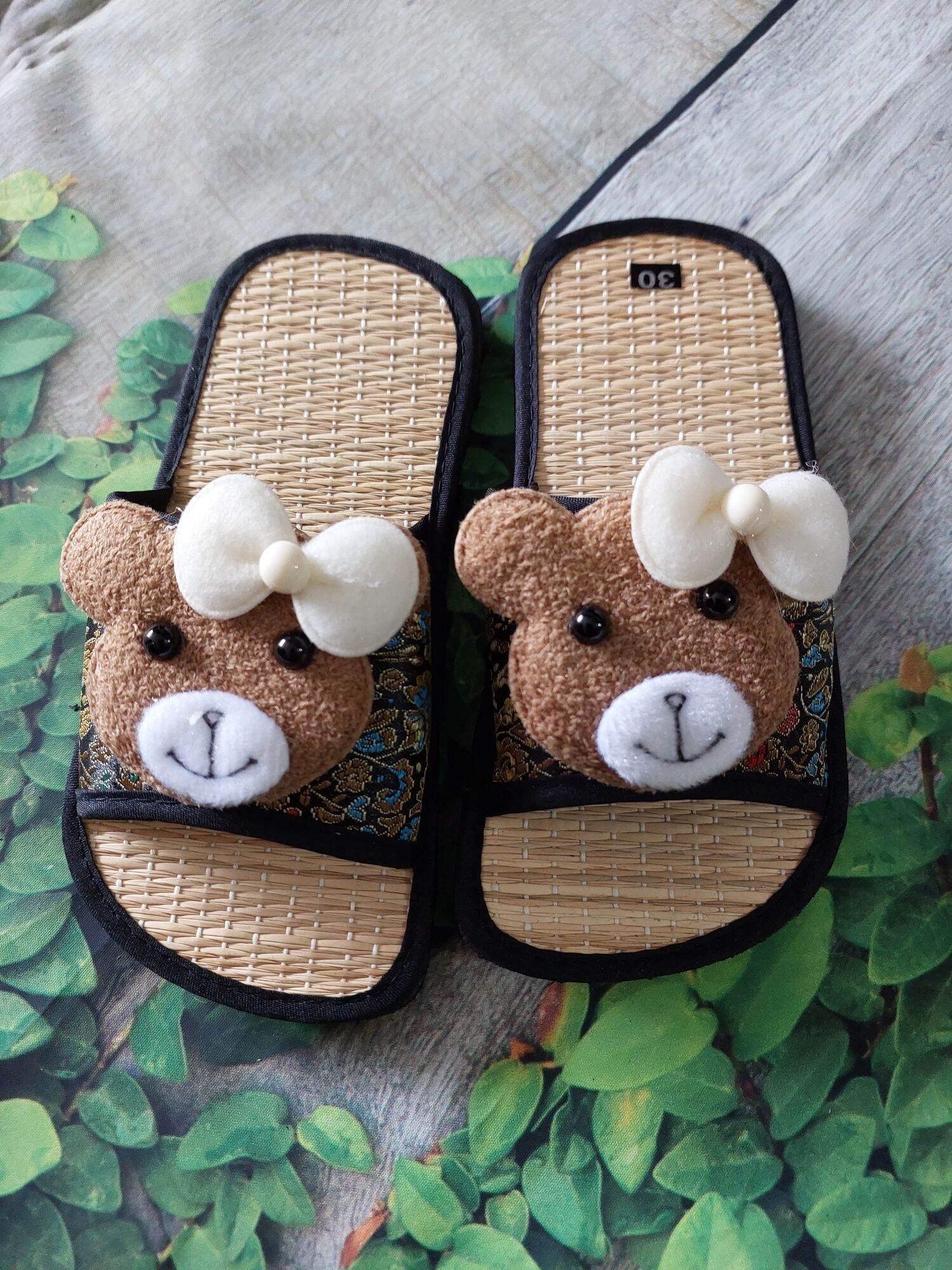 dép chiếu coi ngang gắn thú cưng cho bé ( đủ size)