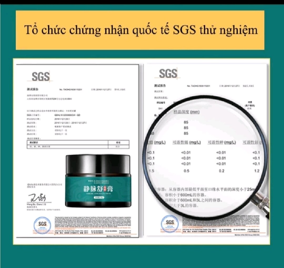 KEM BÔI SUY GIÃN TĨNH MẠCH