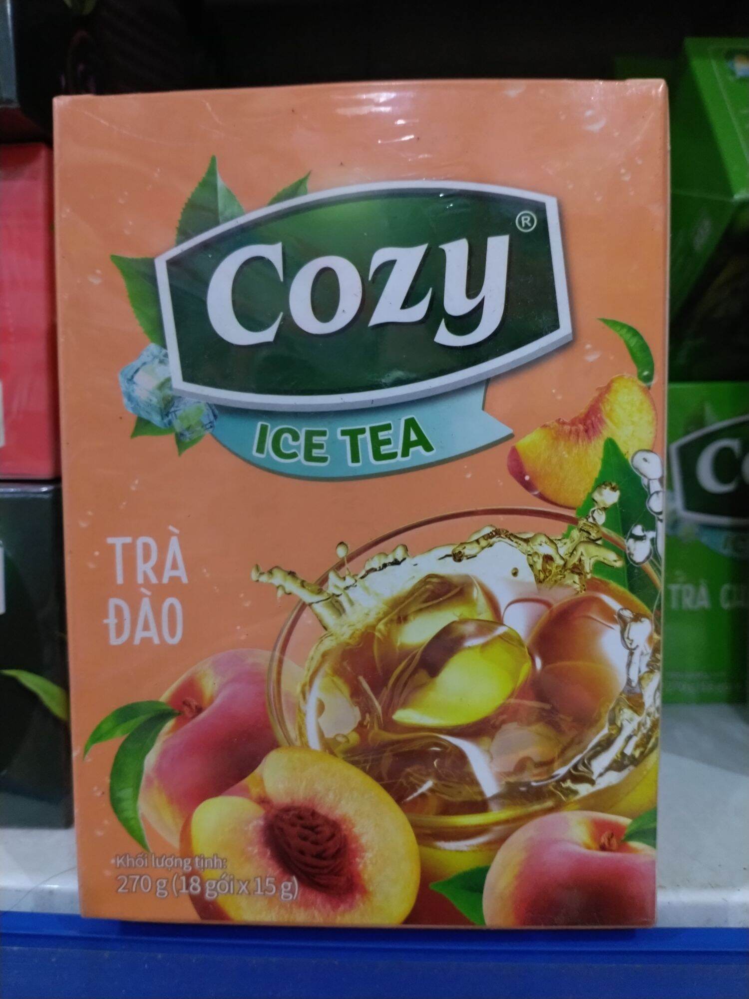 Trà cozy hoà tan chanh/đào 270g