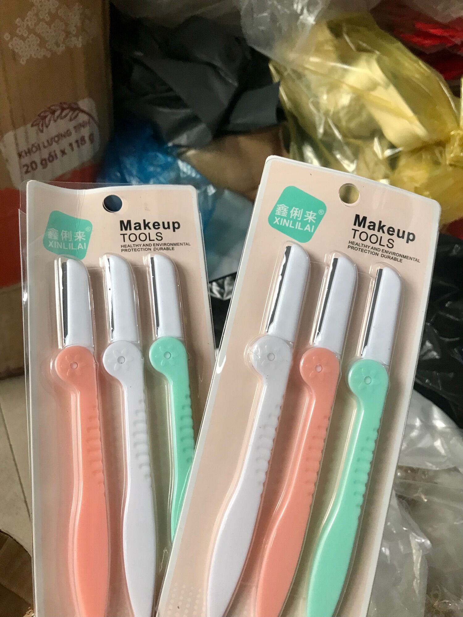 Set dao cạo tỉa chân mày