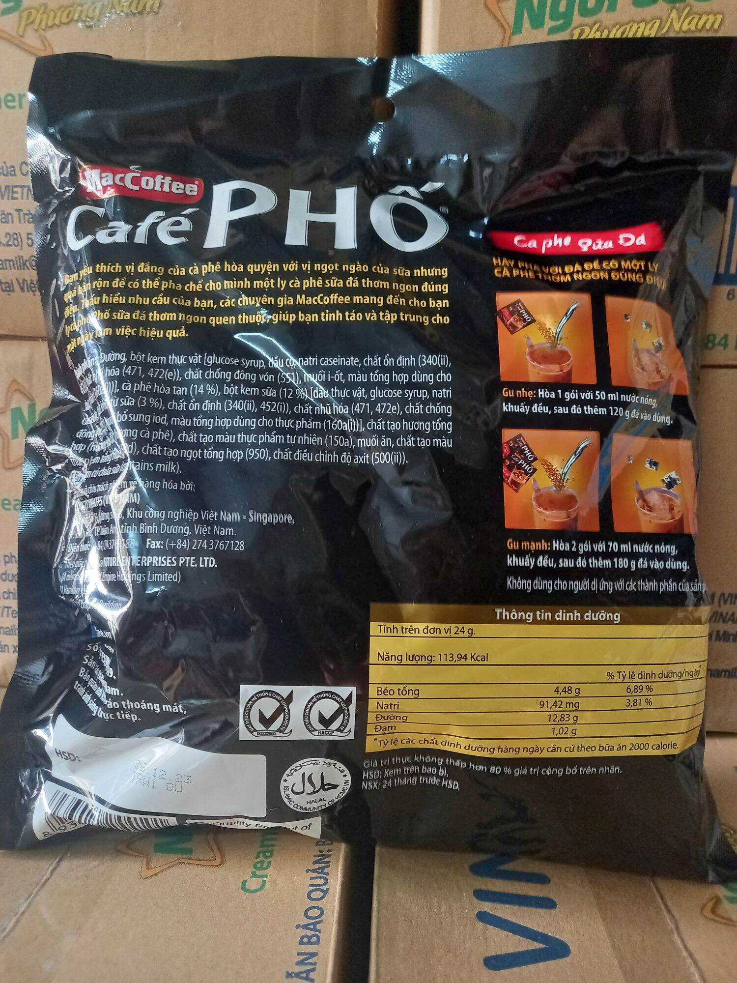 Café Phố  bịch (30 gói × 24g)