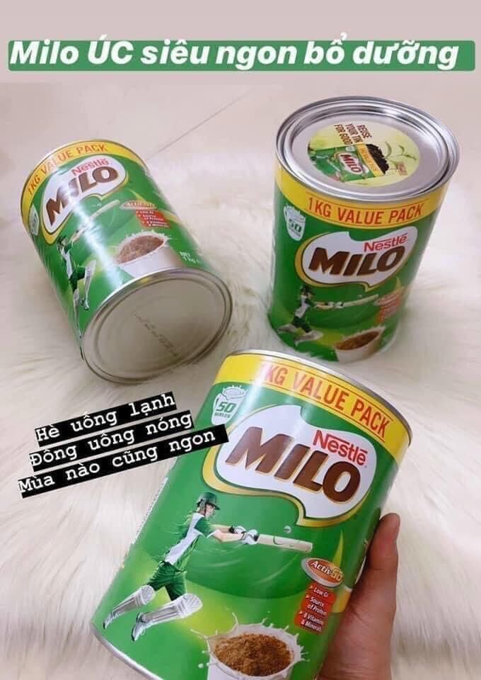 Sữa bột Milo Úc hộp 1kg