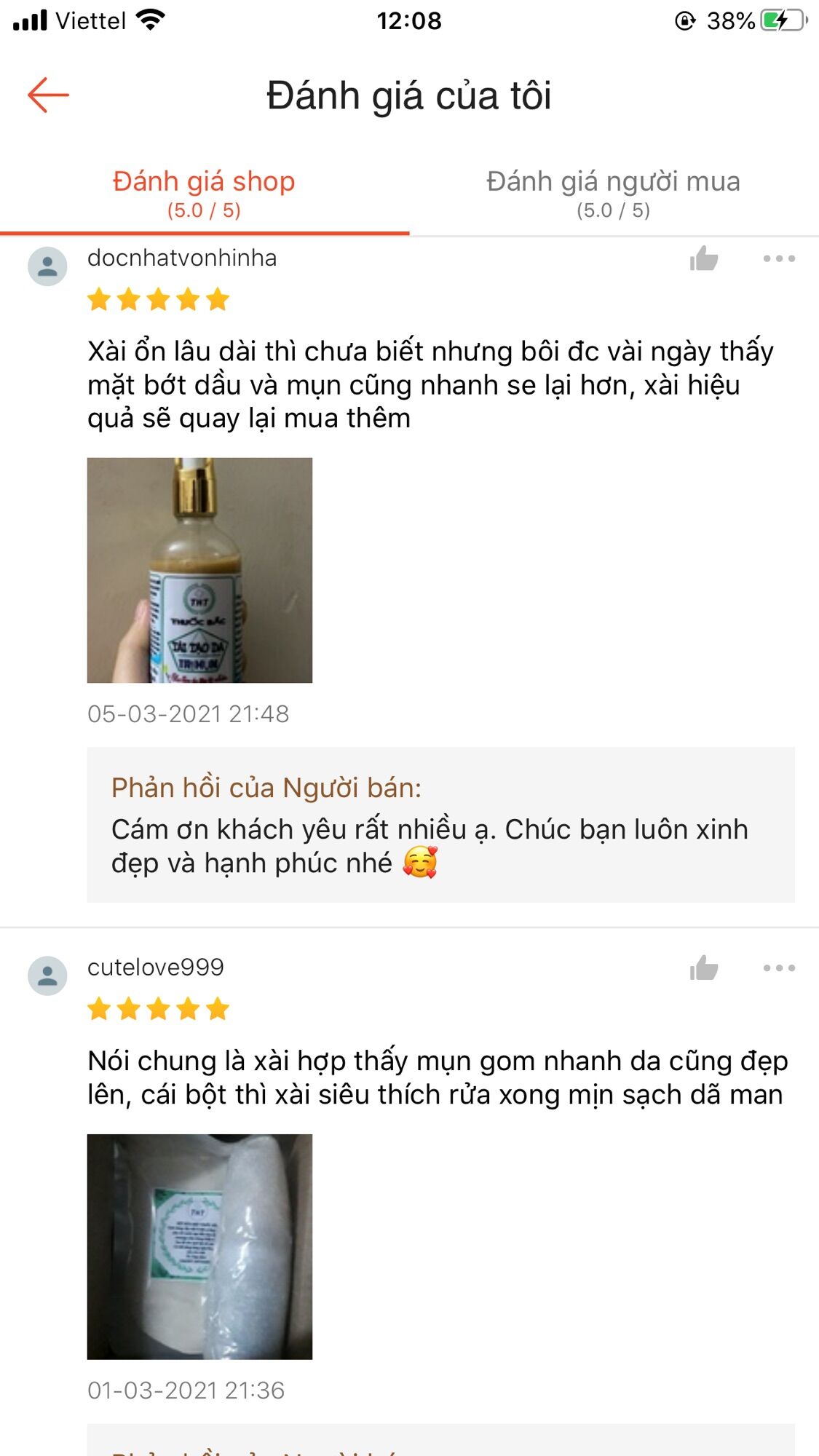 Combo 2 chai thảo mộc tái tạo da THT (105ml/chai)