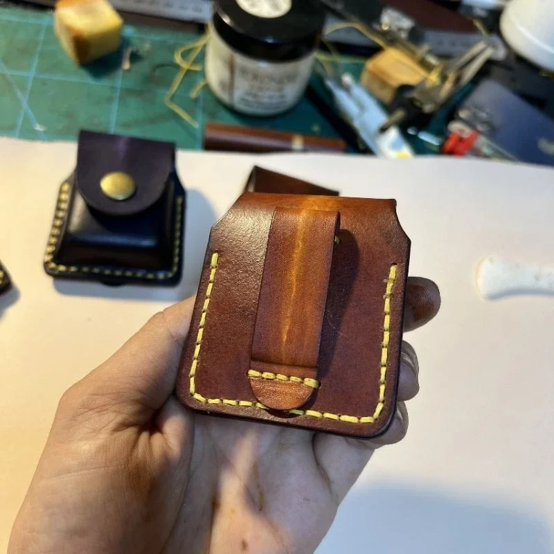 Bao Zippo da bò cao cấp nhiều màu đẹp