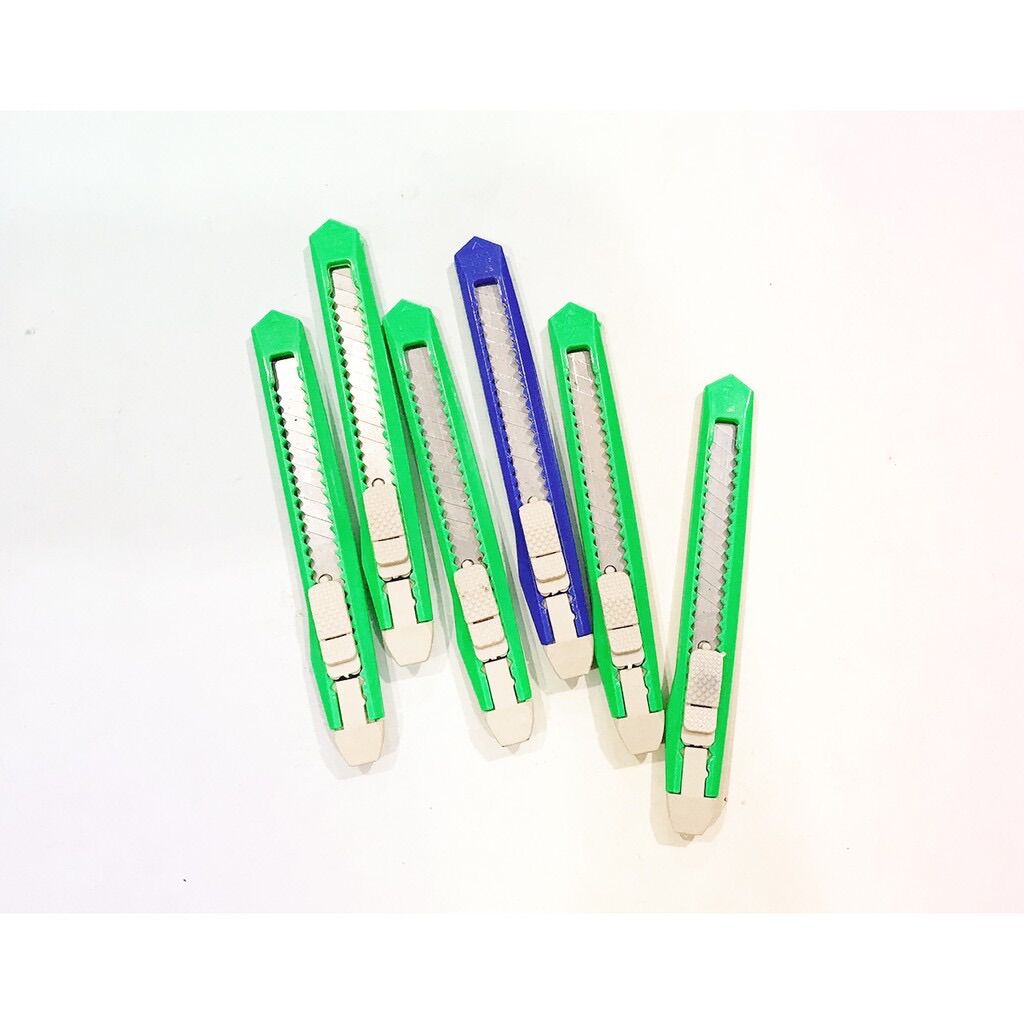 🔥Bán sỉ_ 100 Dao Rọc giấy Nhỏ (Bản 1,5cm)