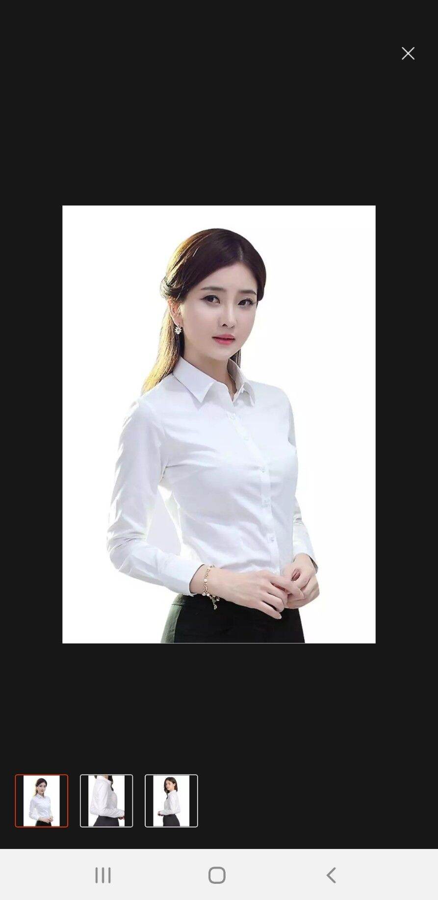 áo sơ mi trắng dài tay công sở cổ Đức siêu đẹp