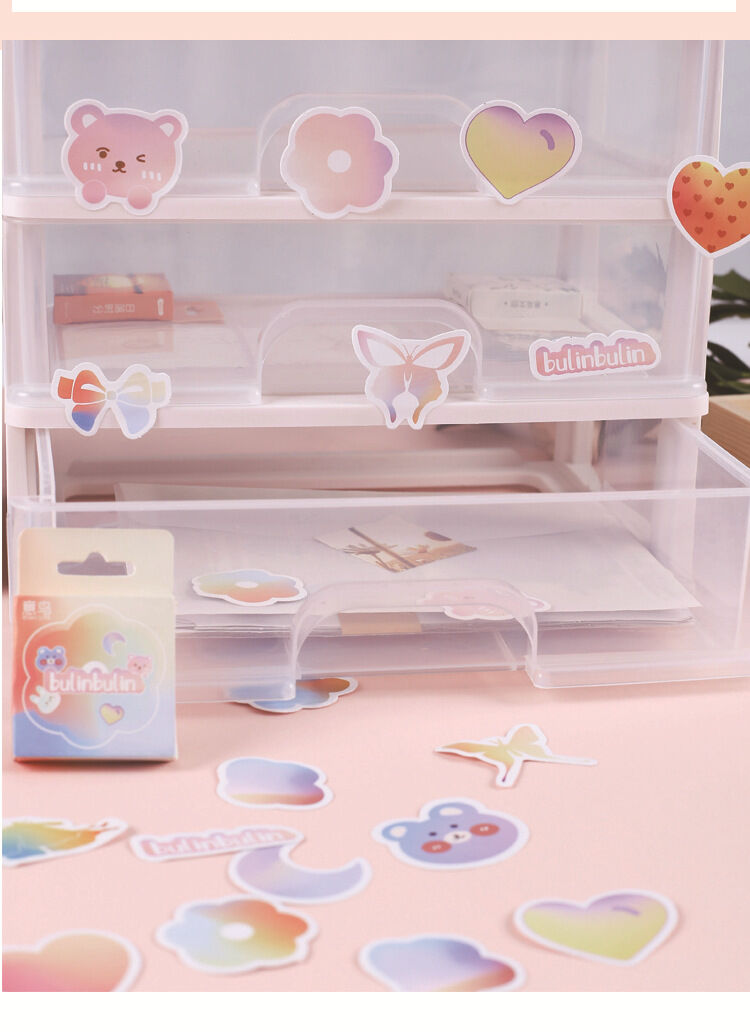 Hộp 45 hình dán sticker trang trí