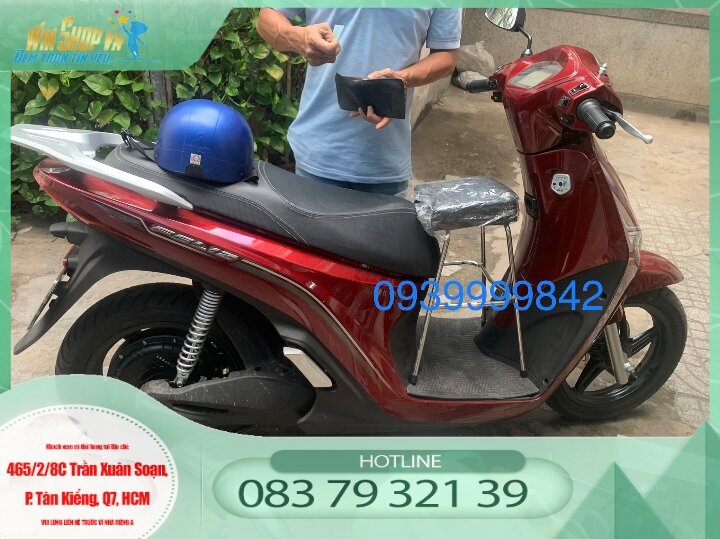 Ghế ngồi xe máy cho bé xe SH Mode - Janus - Latte (không tựa)