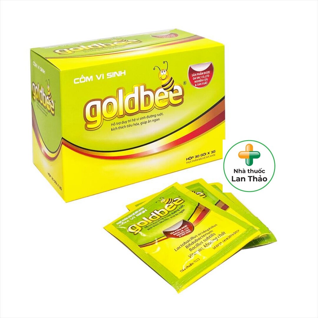 Cốm vi sinh goldbee hộp 30 gói hỗ trợ tiêu hóa cho bé