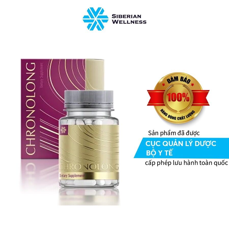 Chronolong - Tăng vòng 1, Đẹp da, Mờ nám, Tăng cường nội tiết tố nữ