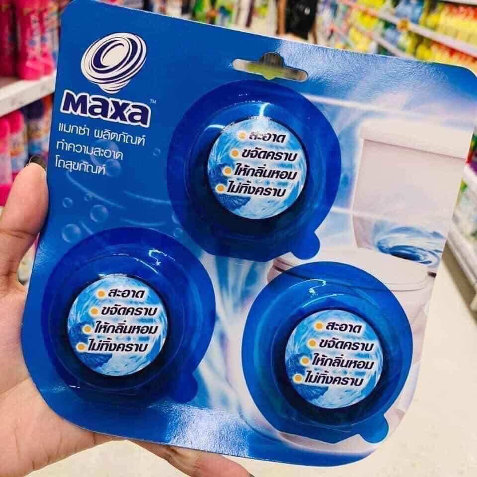 Set 3 viên thả bồn cầu Maxa thái lan