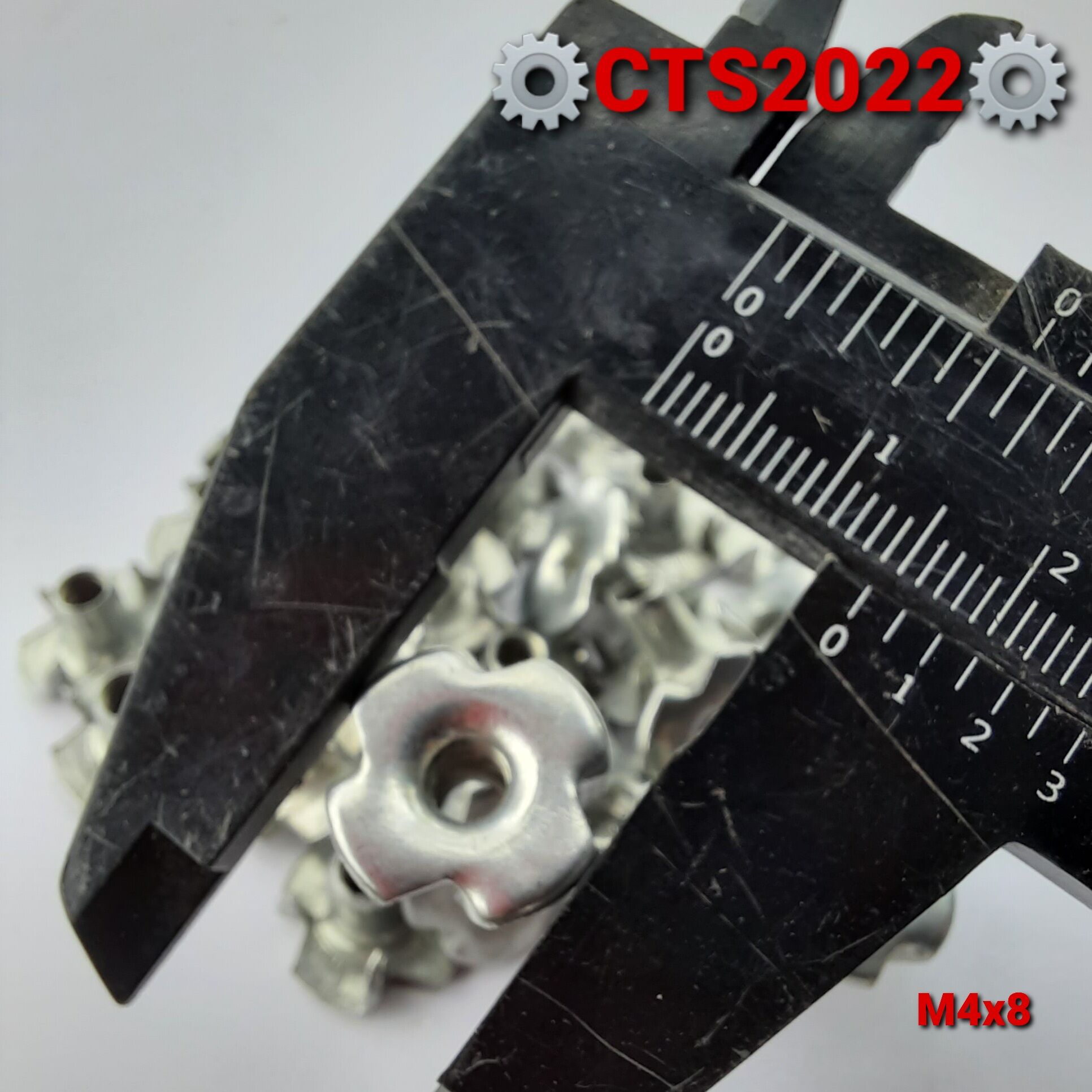 Set 5 Ốc cấy M4x8 chuyên dụng cho đồ gỗ