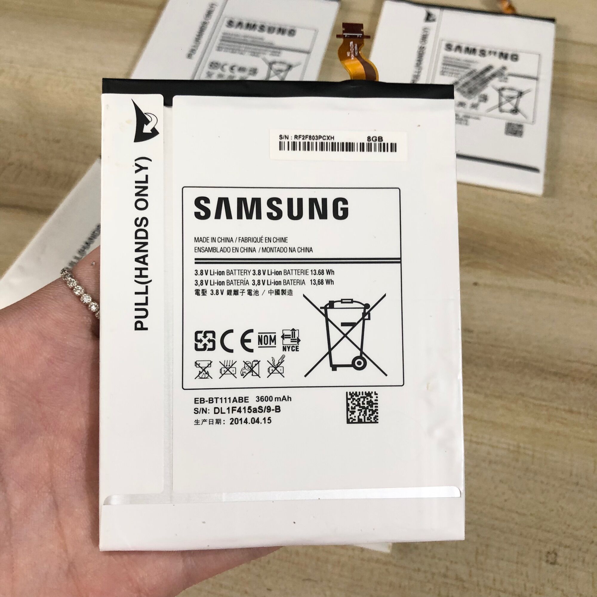 Pin  SamSung Tab T111 / T110 / T116 / TAB3 Lite / TAB3 (EB-BT115ABC/3600mAh).