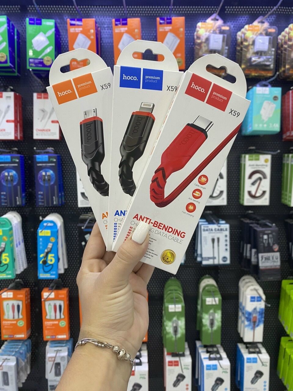 Cáp sạc hoco x59