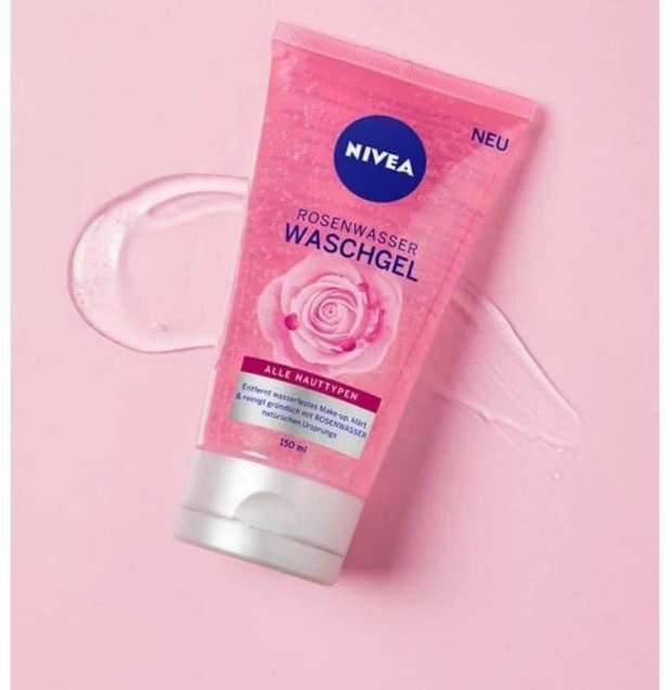 Sữa rửa mặt Nivea chiết xuất hoa hồng NIVEA