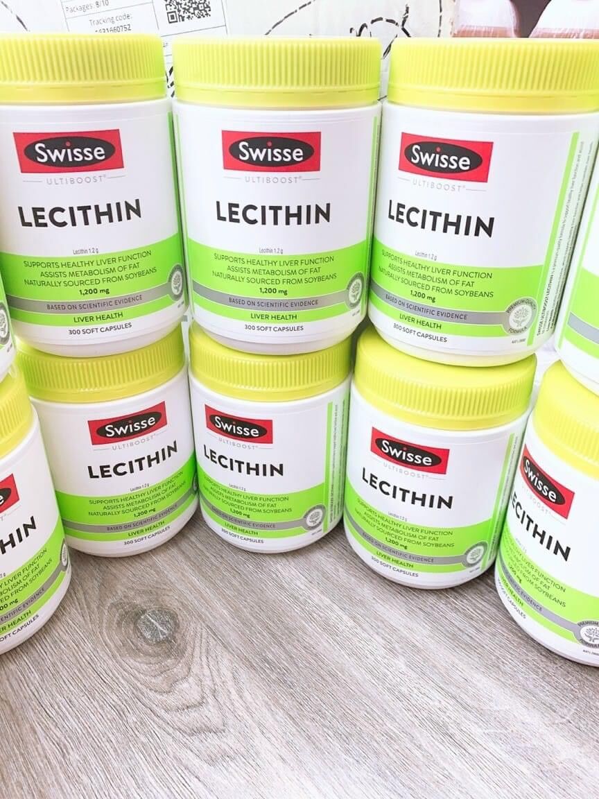 Mầm đậu nành Swisse Lecithin 1200mg