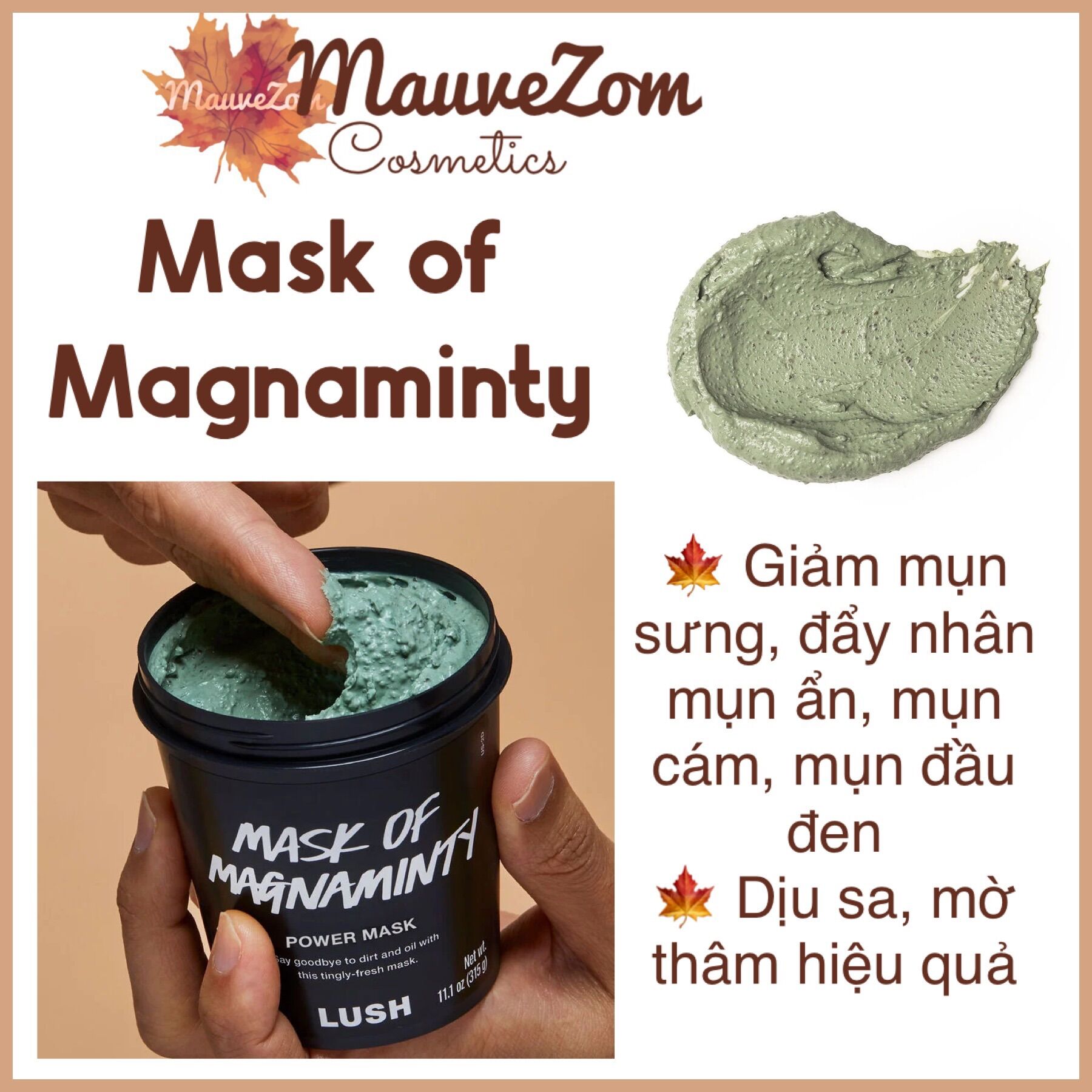 Mặt nạ LUSH - Mask Of Magnaminty face and body mask