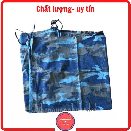 Vỏ chăn rằn ri màu xanh hàng chuẩn
