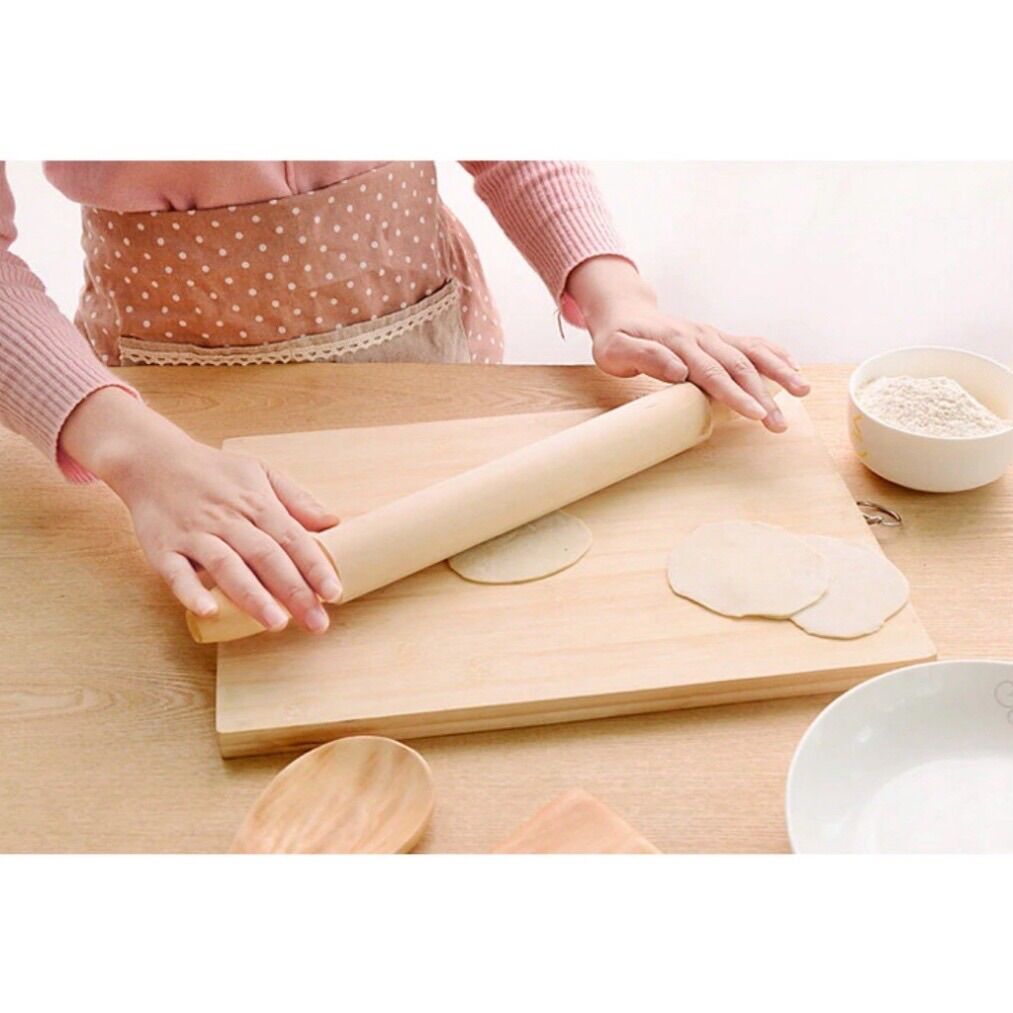 Cán Lăn Bột/ Cây Lăn Bột Bằng Gỗ 40cm