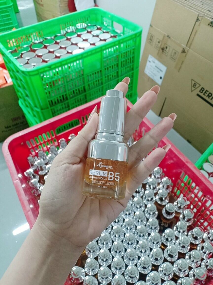 combo kem và serum phục hồi B5