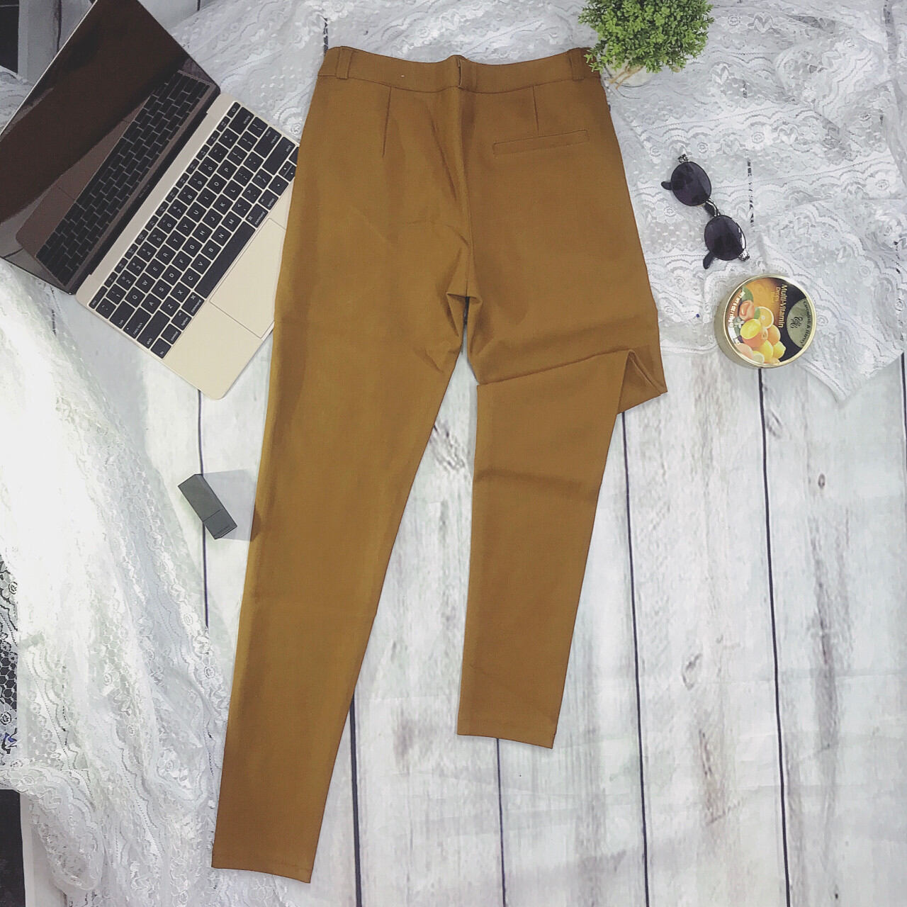 [HCM]Quần Cotton Đẹp Dây Kéo