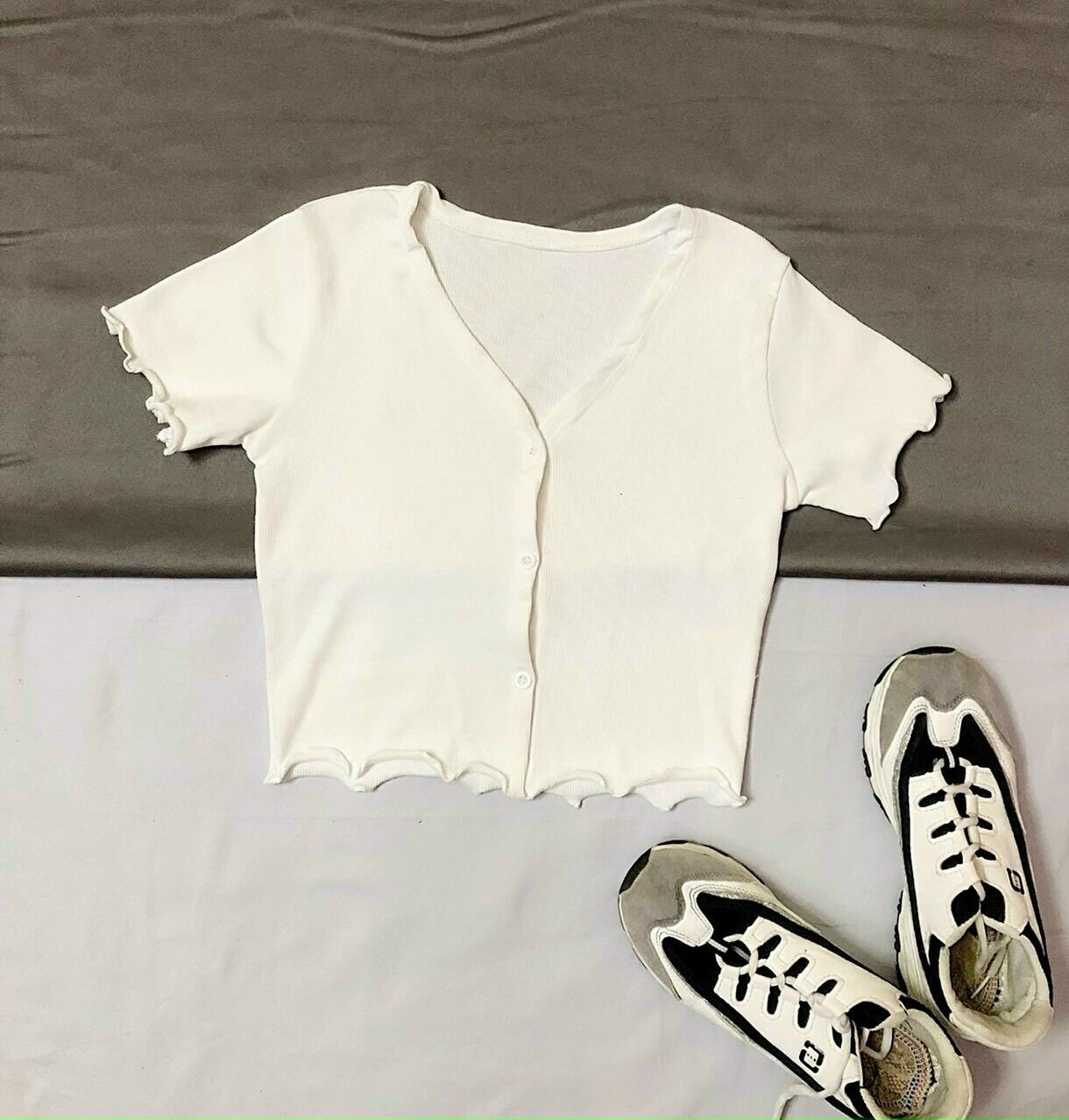 [HCM] ÁO CROPTOP CỔ TIM FROM DƯỚI 50KG