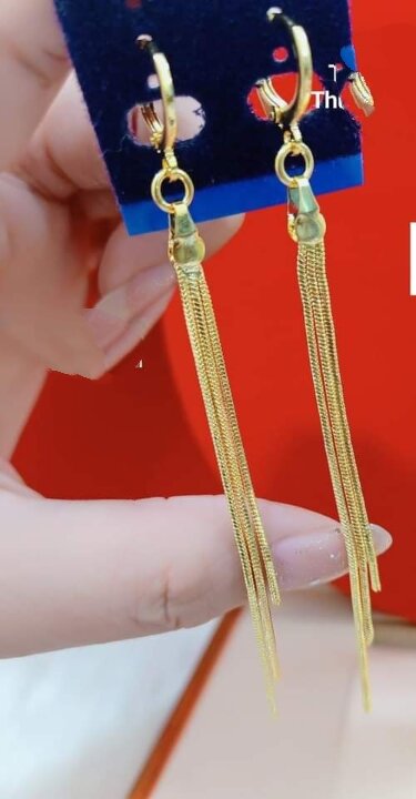 Bông tai Trang sức nữ đẹp bền màu