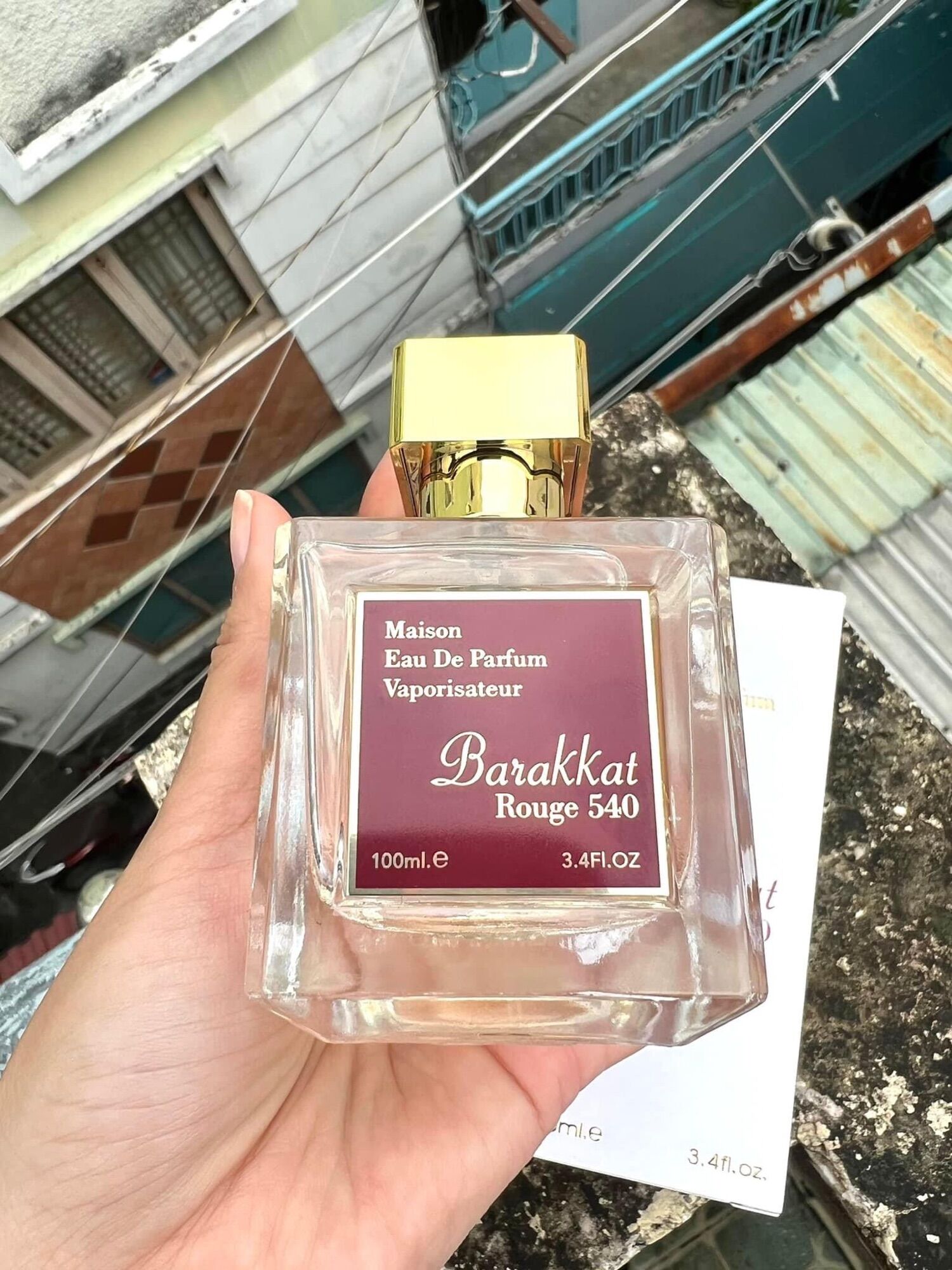 Nước hoa BARAKKAT ROUGE 540 EDP( Dubai) 100ml