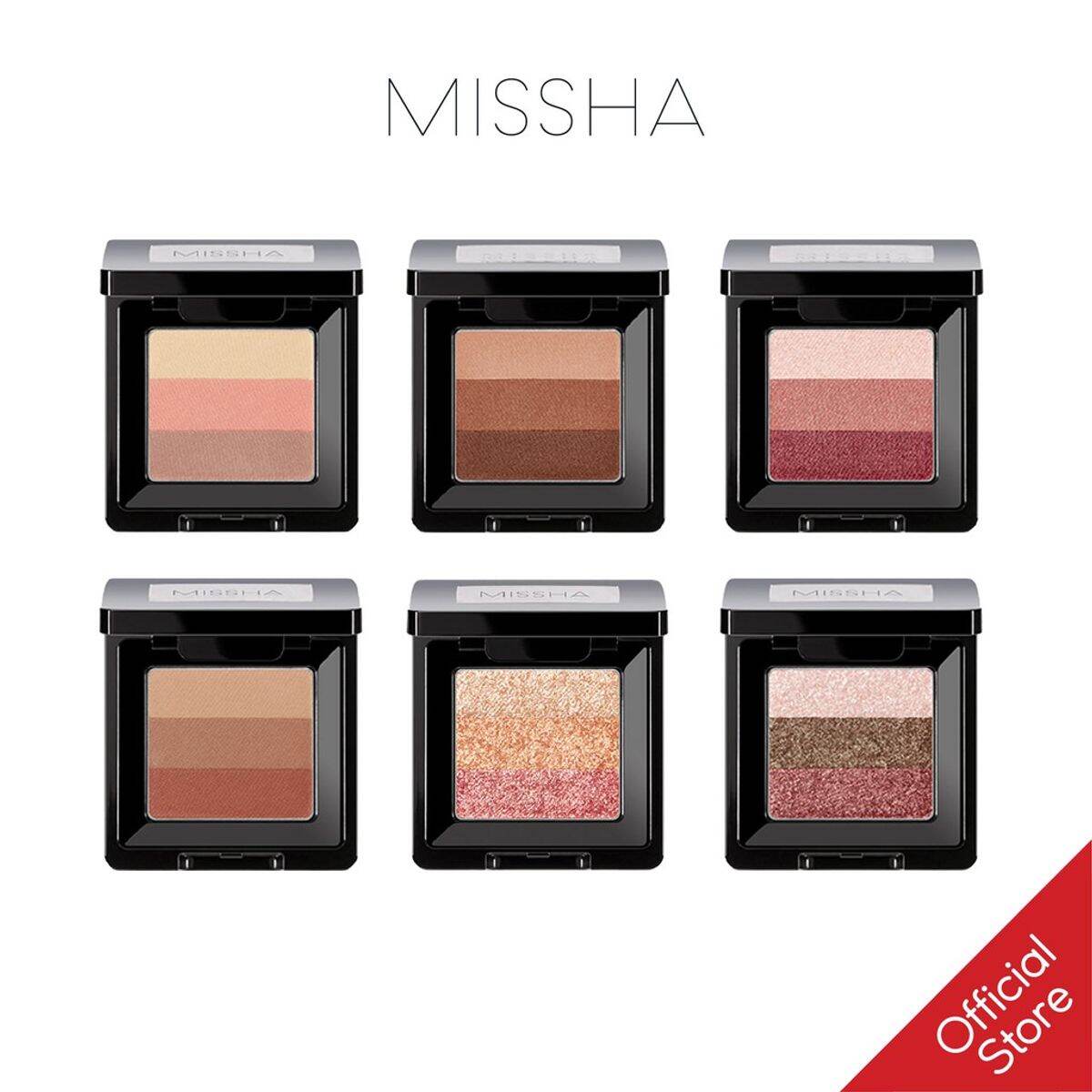 Phấn mắt 3 màu Triple Shadow - Missha