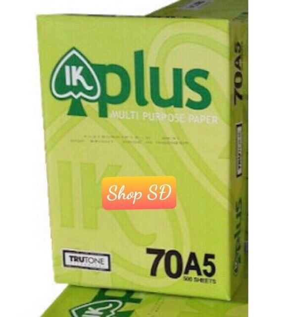 Giấy A5 - 500 tờ ( giấy A4 cắt đôi )