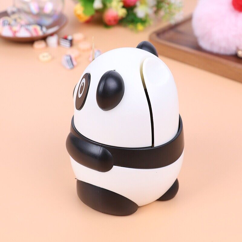 Hộp đựng tăm hình gấu trúc