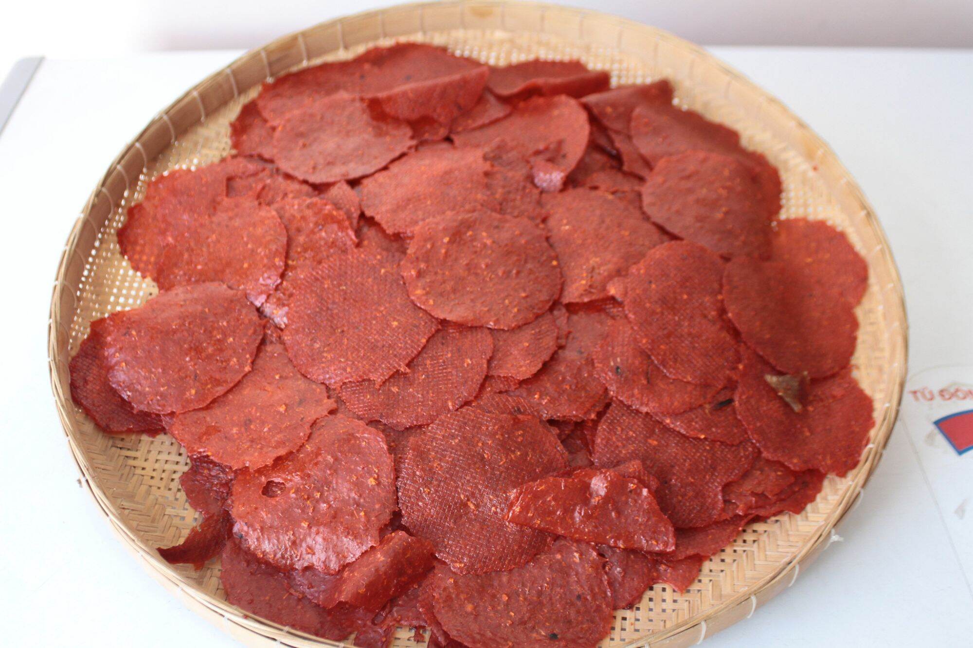 khô miếng cá bò đỏ - vị vừa ăn - không cay