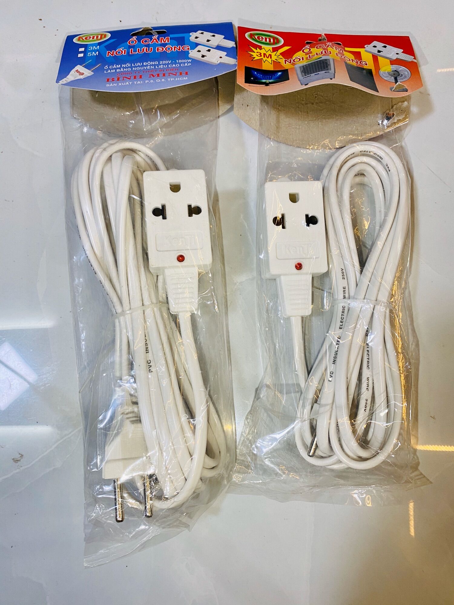 ổ cắm điện lưu động dây 3m & 5m