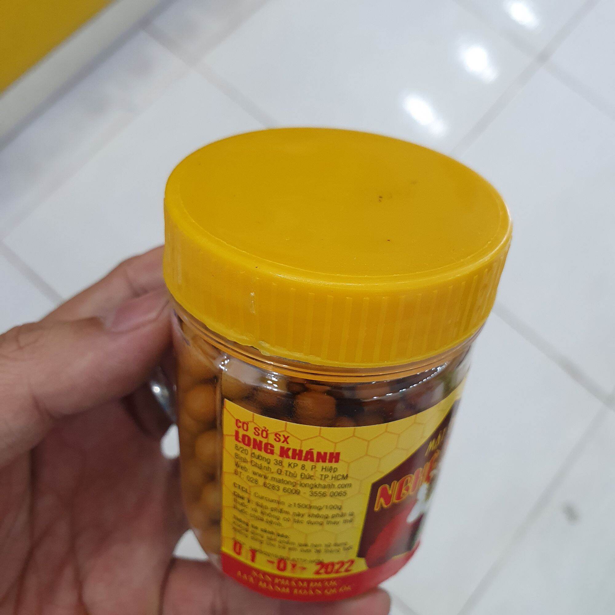 Mật Ong Nghệ Viên Vàng