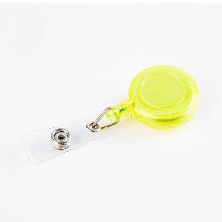 Kẹp thẻ tên kéo rút 75 cm loại 1, móc kẹp thẻ nhân viên, thẻ tên Bác Sĩ, kẹp móc khoá giữ thẻ vé xe quẹt từ tiện ích.