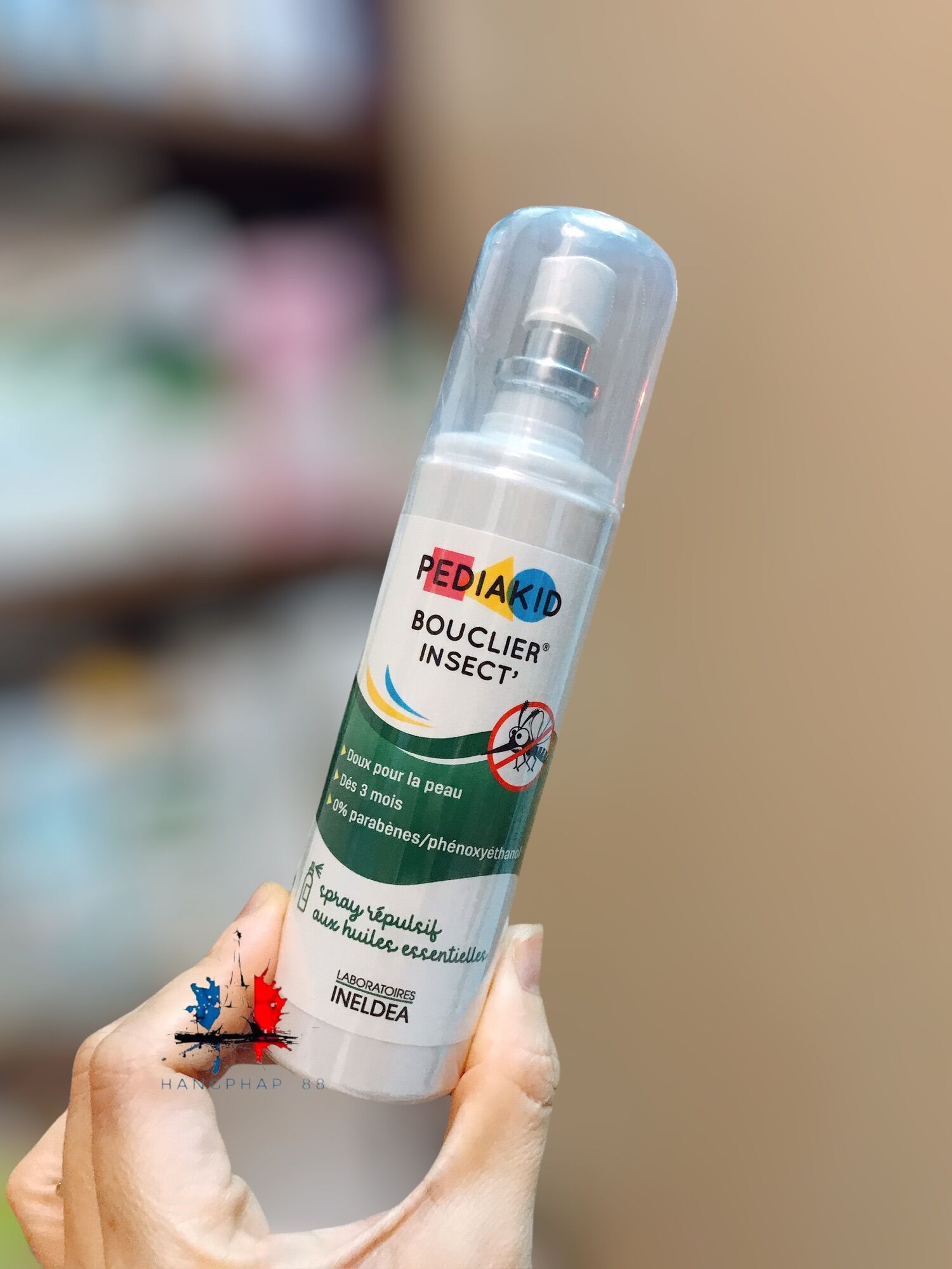 Xịt chống muỗi Pediakid Pháp 100ml