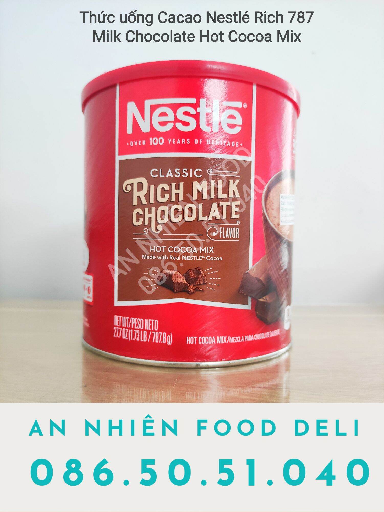 Bột Pha Socola Sữa Nestlé Thức uống Chocolate Milk Rich