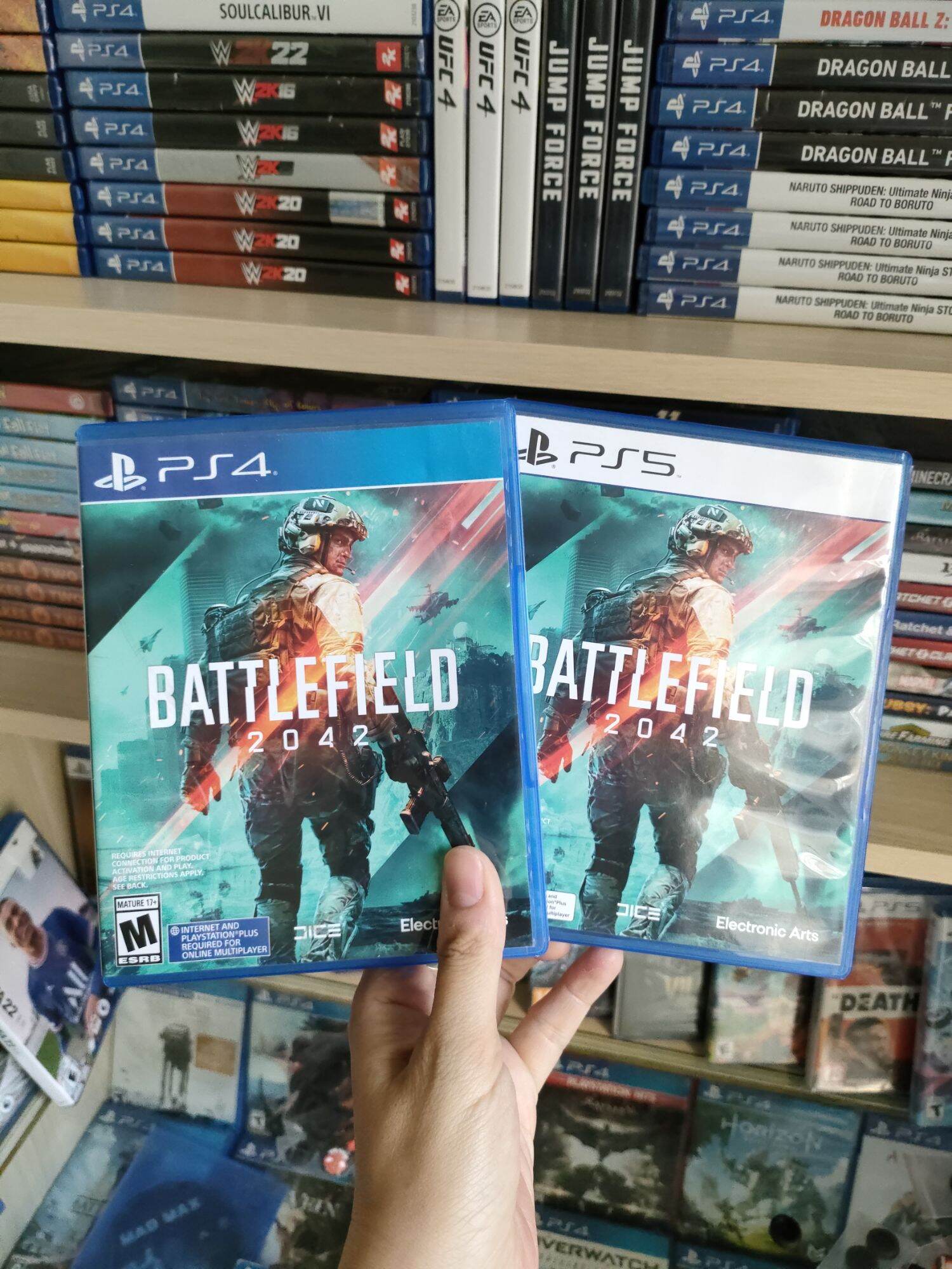 Đĩa Game PS4 : Battlefield 2042