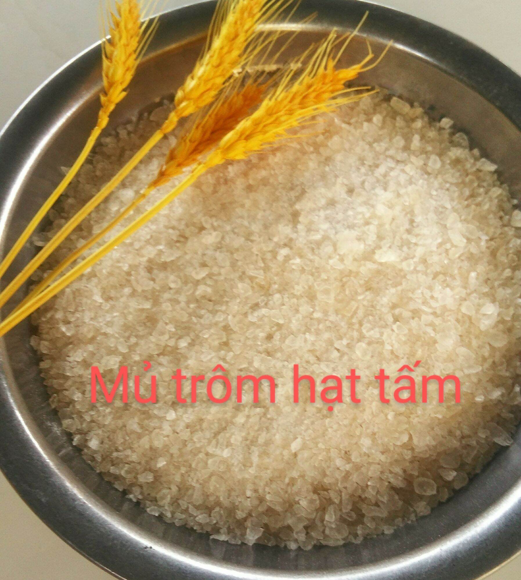 Combo 250gr mũ trôm hạt tấm và 250gr hạt é sạch Phan Rang