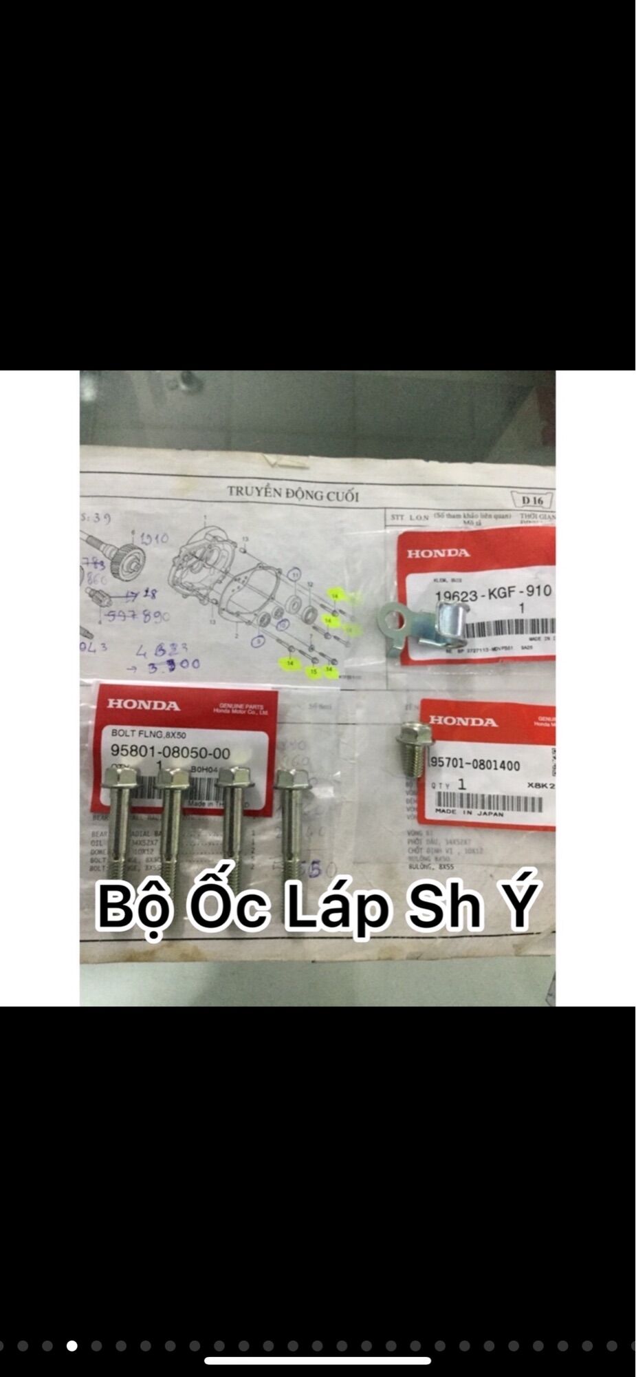 Bộ ốc bên láp sh ý , dylan , ps