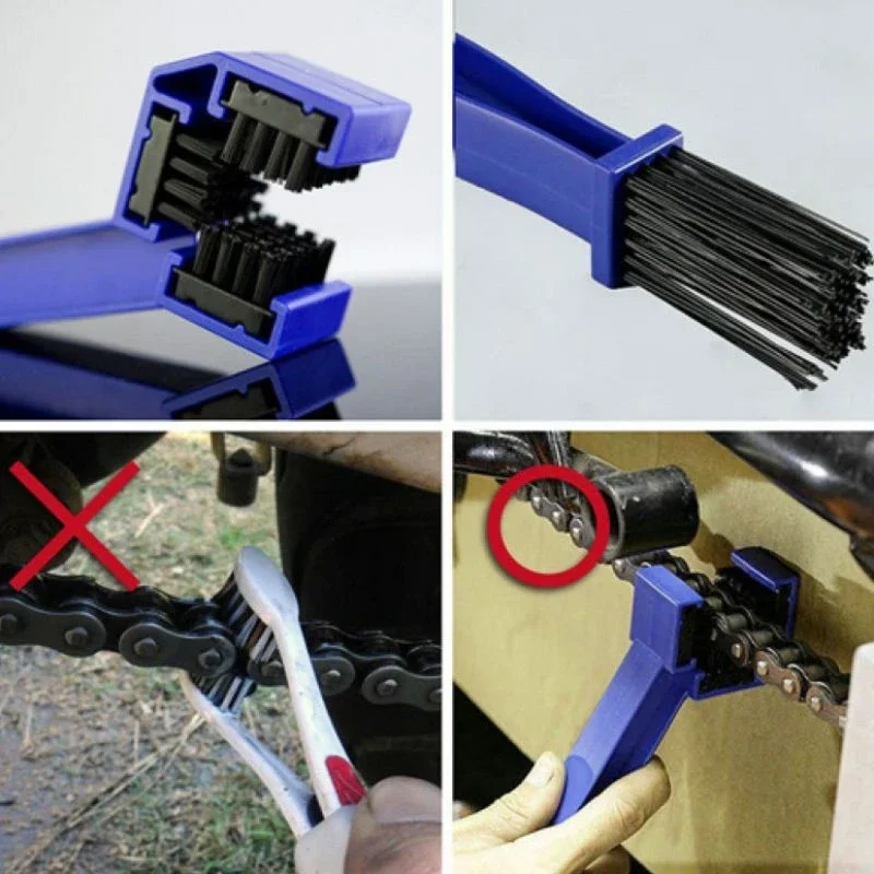 Bàn chải vệ sinh xích líp xe đạp, xe máy